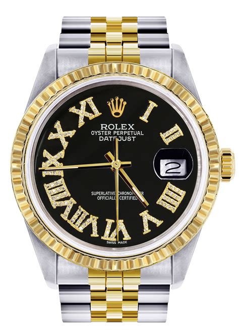 rolex datejust 36mm roman numerals|rolex datejust price chart.